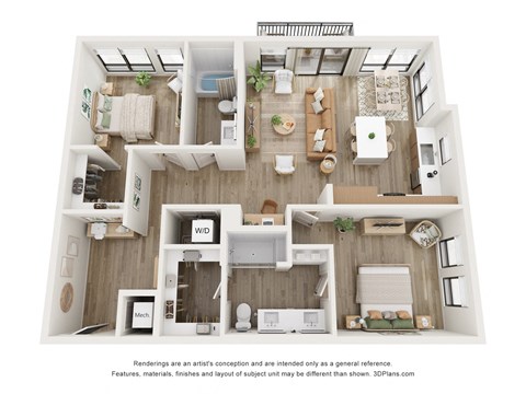 2490 Druid Hills Road 1-3 Beds Apartment for Rent - Photo Gallery 49